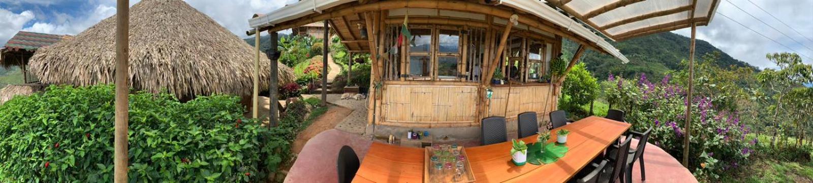 Ecohotel Soplo Del Tambo كوكورنا المظهر الخارجي الصورة