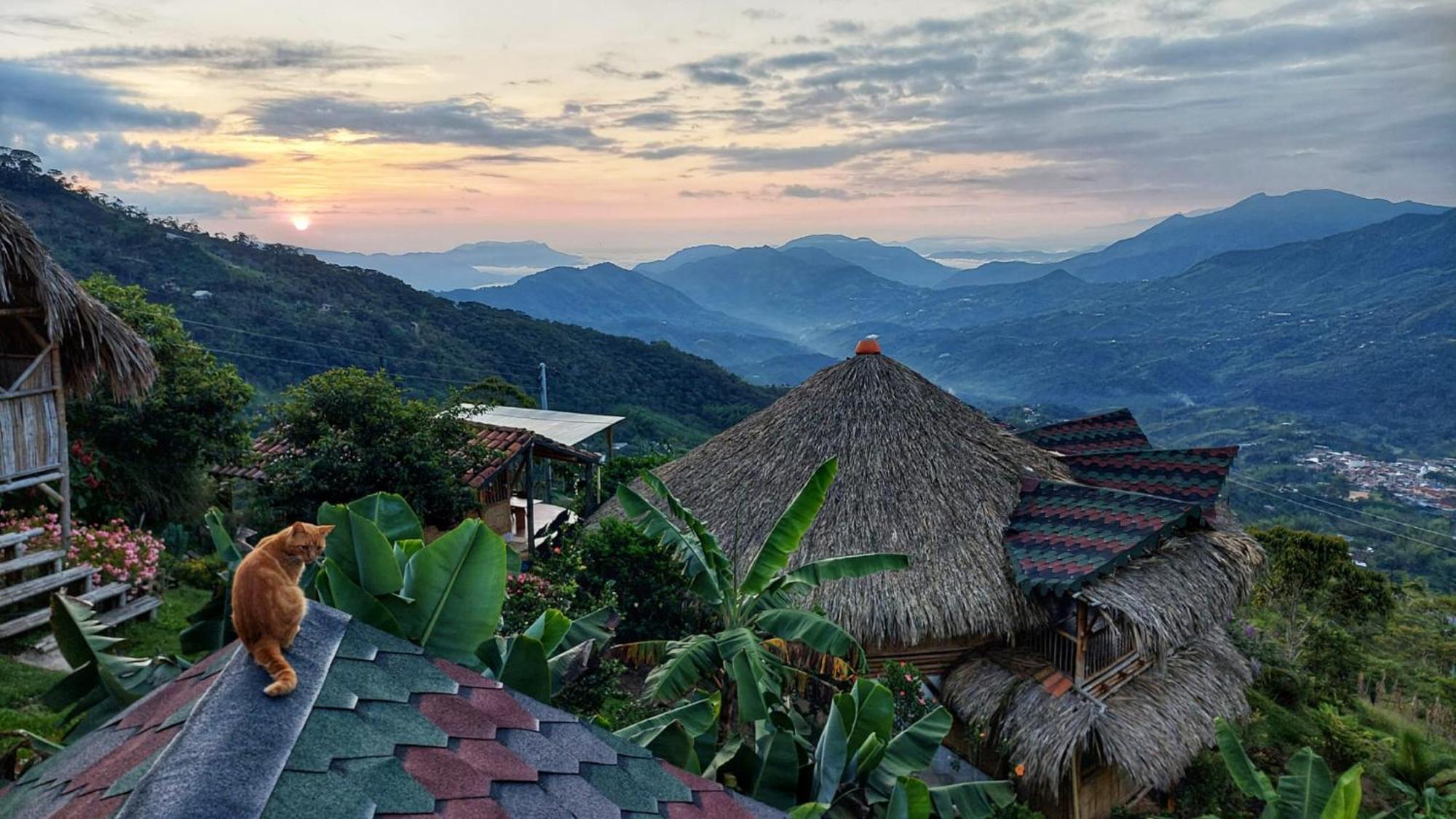 Ecohotel Soplo Del Tambo كوكورنا المظهر الخارجي الصورة