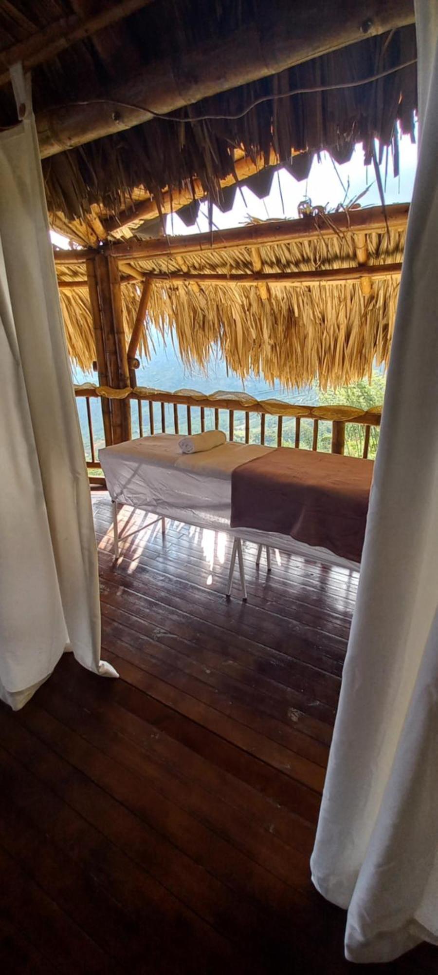 Ecohotel Soplo Del Tambo كوكورنا المظهر الخارجي الصورة